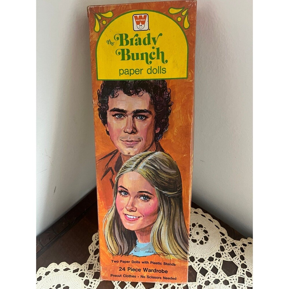 Vintage Brady Bunch Paper Dolls